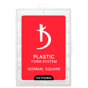 KODI Augšas formas nagu pieaudzēšanai NORMAL SQUARE 120gab.