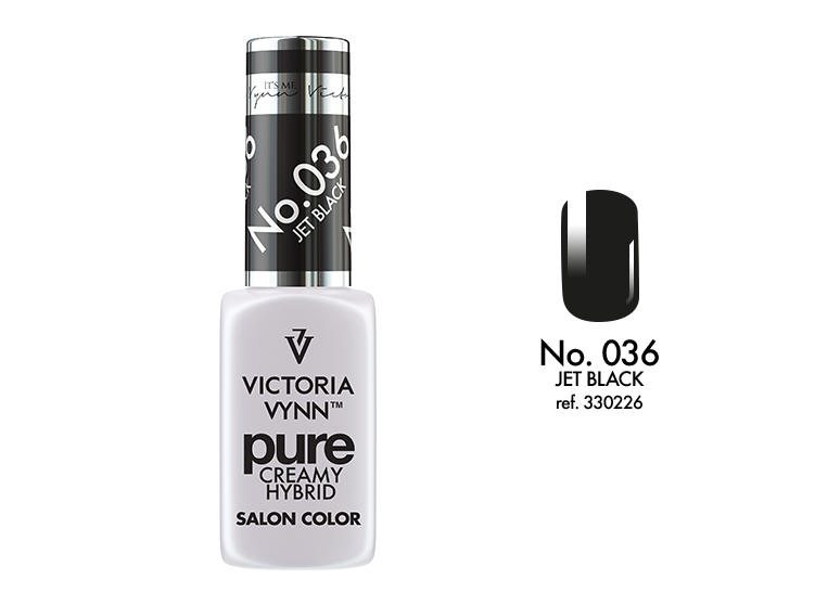 036 Jet Black PURE 8ml