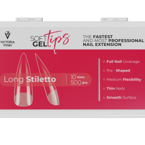 Victoria Vynn Gēla tipši - Long Stiletto, 500gb