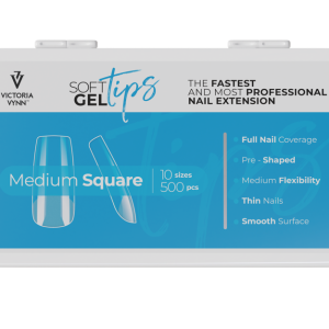 Victoria Vynn Gēla tipši - Medium Square, 500gb