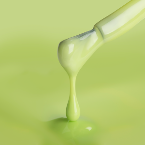 KODI Color Rubber Base Gel, Green 7 ml