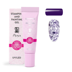Moyra Stemping un zīmēšanas gēls, 05 Lillā 7g