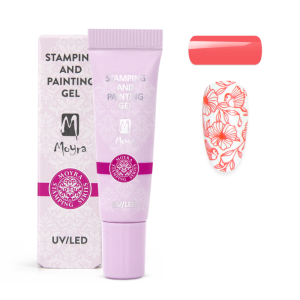 Moyra Stemping un zīmēšanas gēls, 16 Spilgts koraļļu 7g