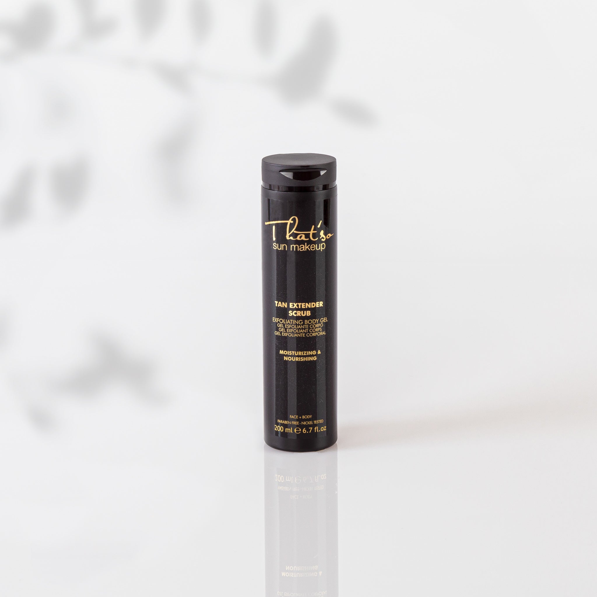 THAT'SO Tan Extender Scrub Ķermeņa skrubis, 200ml