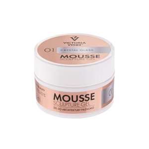 Victoria Vynn MOUSSE SCULPTURE GEL Crystal Glass 01 50ml