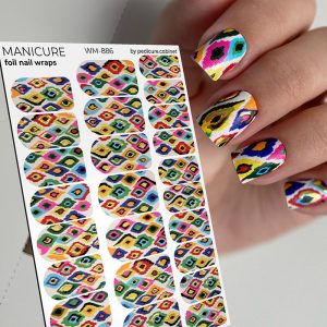 Pedicure cabinet manikīra plēve ar zelta foliju [WM-886]