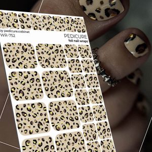 Pedicure cabinet pedikīra plēve ar zelta foliju [WR-752]