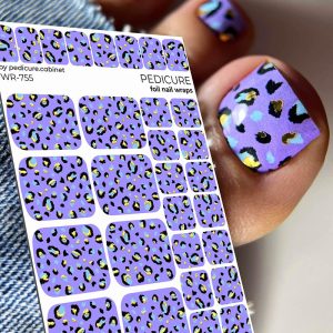 Pedicure cabinet pedikīra plēve ar zelta foliju [WR-755]