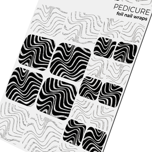 Pedicure cabinet pedikīra plēve ar sudraba foliju [WR-900]