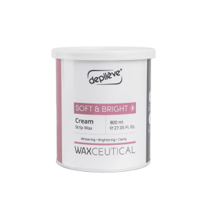 Depileve Waxceutical Soft & Bright Krēmveida plēves vasks bundžā 800 ml