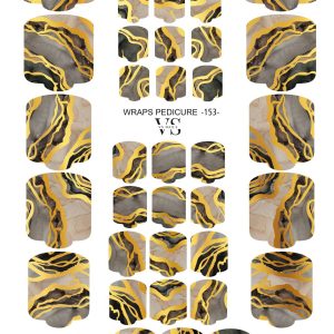 VS NAILS Pedicure Wraps Nr.153