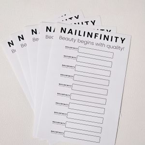 Nailinfinity Tipšu uzlīmes toņu numerācijai un navigācijai 50gb