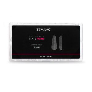 Semilac Acrylgel nagu formas - tipši Almond 120 gb.