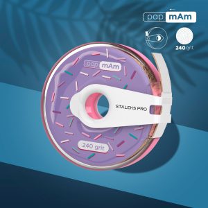 STALEKS PapMam Maināms fails-lente (virtulis) 240 gr.balts (6 metri) [ATC-240W]