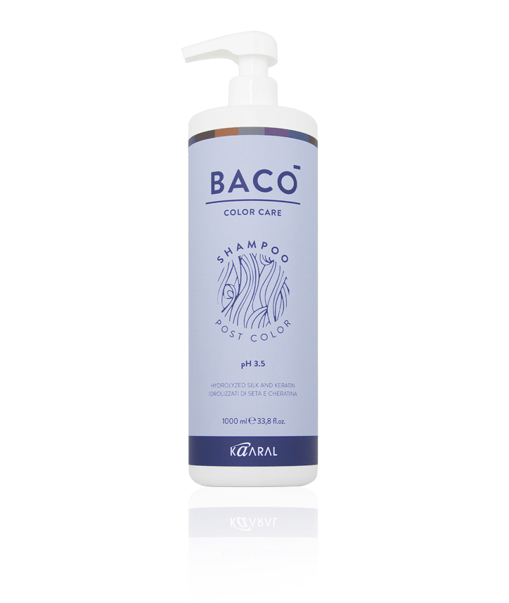 KAARAL BACO POST COLOR Krāsu pasargājošs profesionāls šampūns 1000 ml