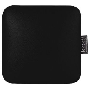 KODI Elkoņu paliktnis kvadrāta formas, BLACK