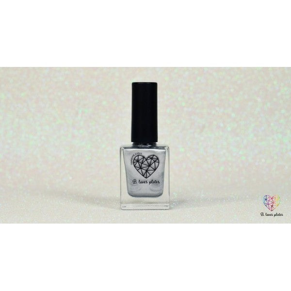BLP03 Stamping laka, Silver Dust 10ml