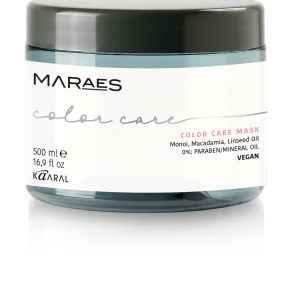 KAARAL MARAES COLOR CARE Maska krāsotu, ķīmiski apstrādātu un bojātu matu kopšanai (100% VEGAN), 500 ml