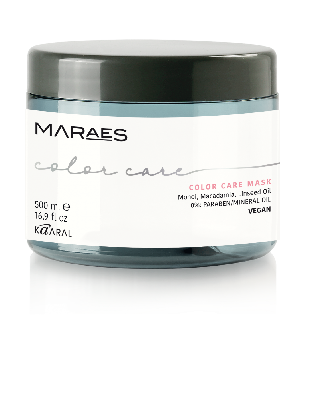 KAARAL MARAES COLOR CARE Maska krāsotu, ķīmiski apstrādātu un bojātu matu kopšanai (100% VEGAN), 500 ml