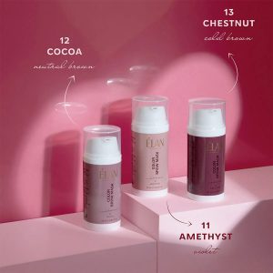 ELAN Tonējoša uzacu maska, Color Brow Mask 2in1 Amethyst, 10 ml