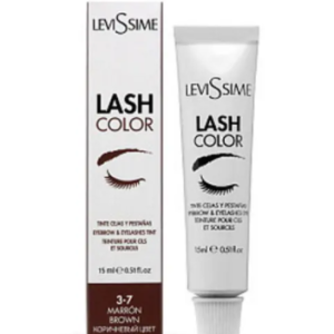 Levissime, EyeBrow & EyeLashes TINT - Uzacu un skropstu krāsa, BROWN 15ml [4501]