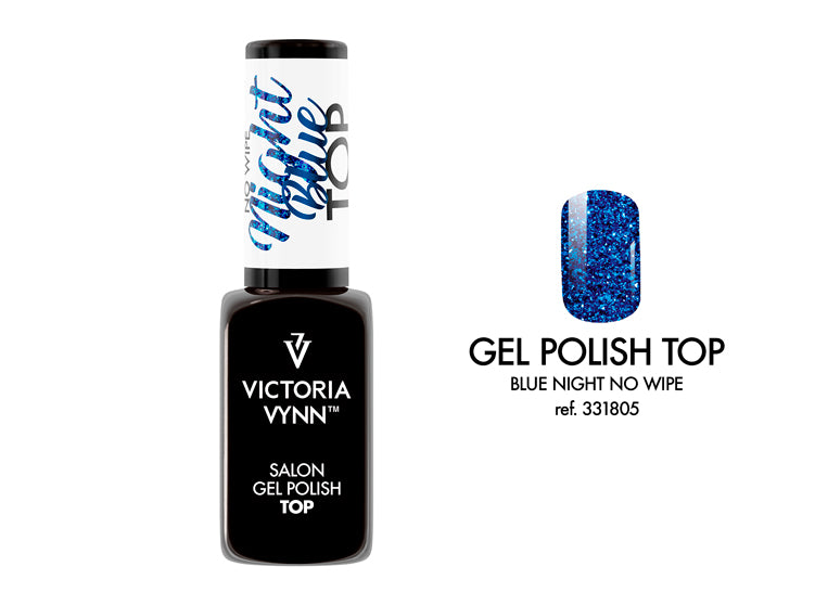 Victoria Vynn Top No Wipe Blue Night 8ml