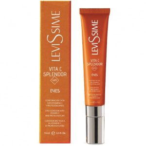Levissime, Inteliģents C vitamīna acu krēms ar keramikas aplikatoru- VITA C + GPS 15ml [4648]