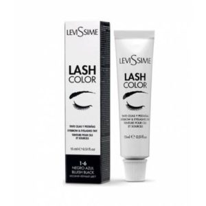 Levissime, EyeBrow & EyeLashes TINT - Uzacu un skropstu krāsa, BLUISH BLACK 15ml [4508]