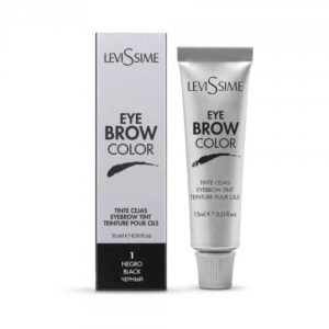 Levissime, EyeBrow Color - Uzacu krāsa, BLACK 15ml [4602]