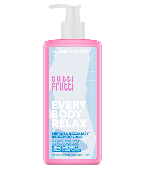 Farmona TUTTI FRUTTI LycheeHydrator Mikropīlinga ķermeņa balzams, 250 ml