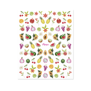 Moyra pašlīmējošas nagu uzlīmes Nr.18