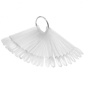 KODI Nagu tipsi ovāla formas, 50gb.(caurspidīgie)