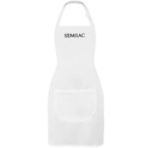 Semilac priekšauts, balts