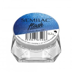 691 Semilac Flash Holo Blue 0.2g