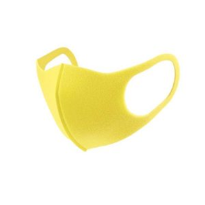 NailInfinity daudzkārt lietojamā sejas maska (ar izelpas vārstu, Dzeltenā)