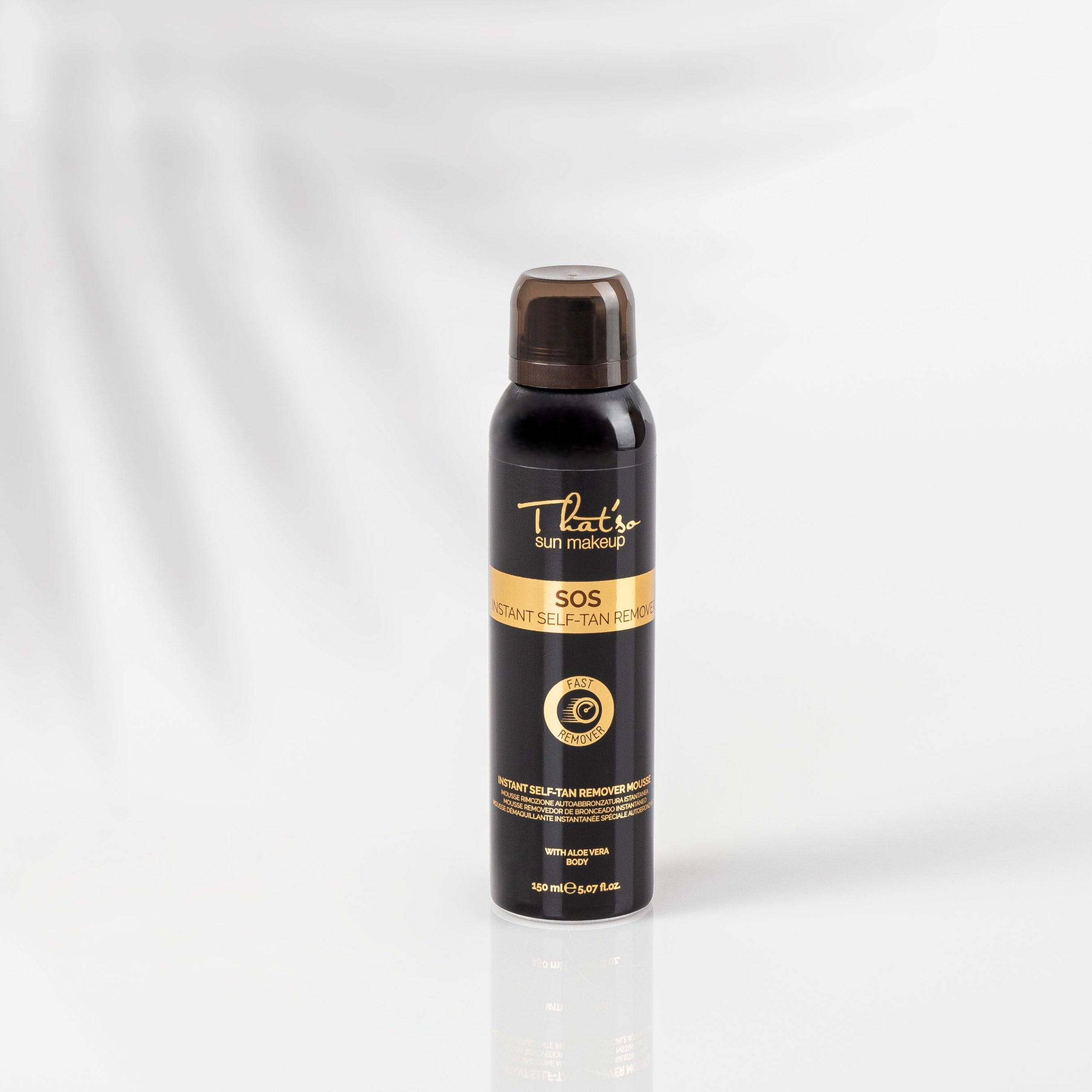 THAT'SO SOS Instant Self-Tan Remover mousse Pašiedeguma noņemšanas putas, 150ml