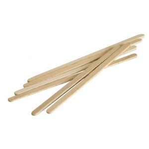 Koka špāteles vaksācijas tievas 100gab.