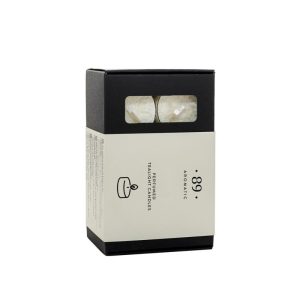 AROMATIC 89 Tējas sveces, Curious Crafts 12 gab.