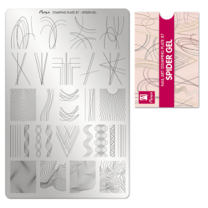 Moyra Spider Gel Nr.87 nagu dizaina apzīmogošanas (stempinga) plāksne