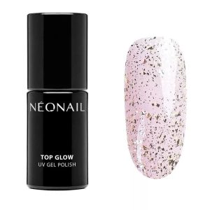 8703 Neonail Top Glow Gold Flakes 7,2ml