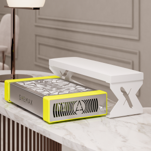 SheMax Style PRO Laima/Dzeltens Profesionāls manikīra putekļu savācējs