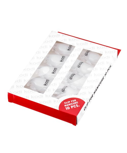 KODI Klipi gēla lakas noņemšanai (manikīram), 10 gab.