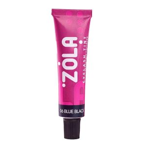 ZOLA Krāsa skropstām ar kolagēnu BLUE BLACK 15ml