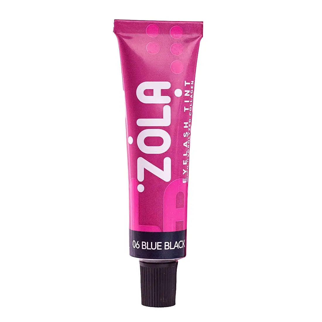 ZOLA Krāsa skropstām ar kolagēnu BLUE BLACK 15ml